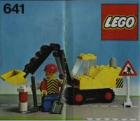 LEGO 641 Excavator Instructions, Town - Classic