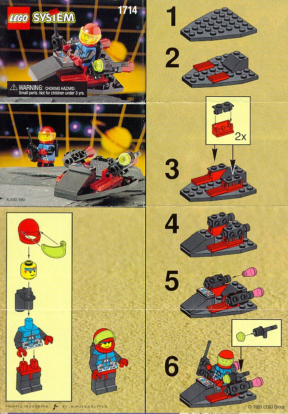 Lego scooter instructions sale