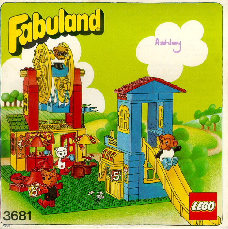 LEGO 3681 Amusement Park Instructions Fabuland None