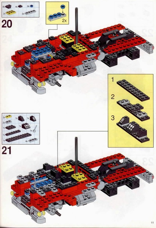 LEGO 5591 Mach II Red Bird Rig Instructions, Model Team - {None}