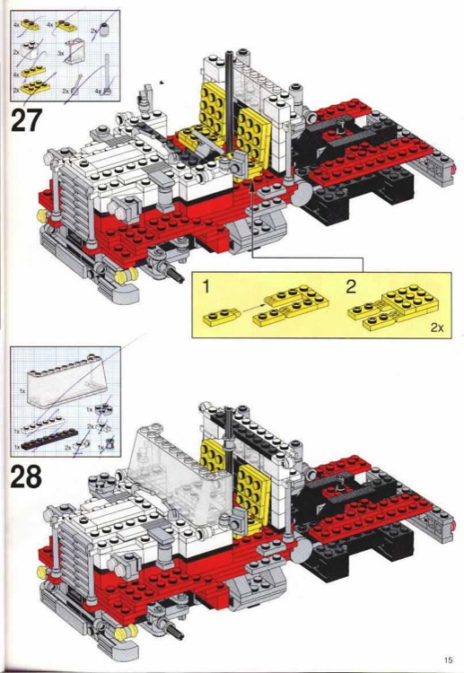 LEGO 5591 Mach II Red Bird Rig Instructions Model Team None