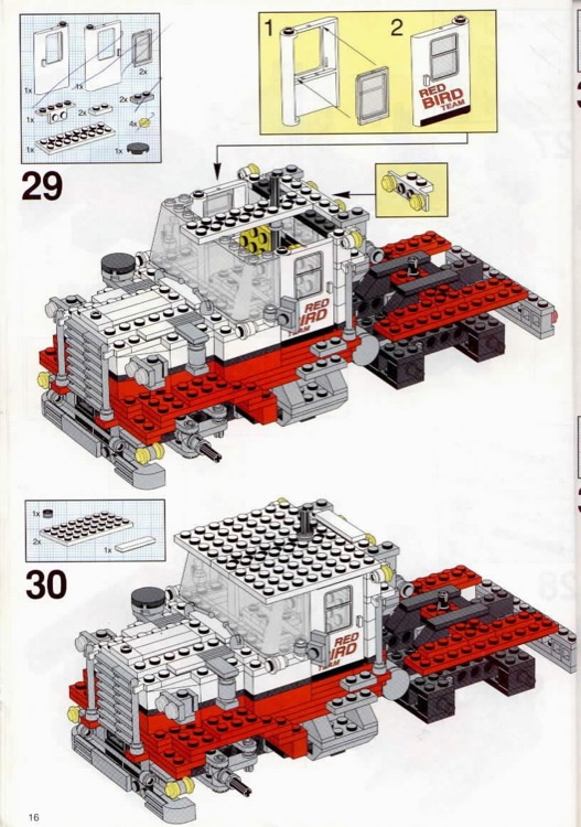 LEGO 5591 Mach II Red Bird Rig Instructions, Model Team - {None}