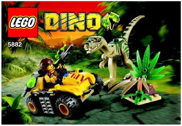 LEGO 5882 Ambush Attack Instructions Dino None