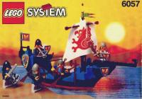LEGO Instructions For Set 6057 Sea Serpent Castle Black Knights