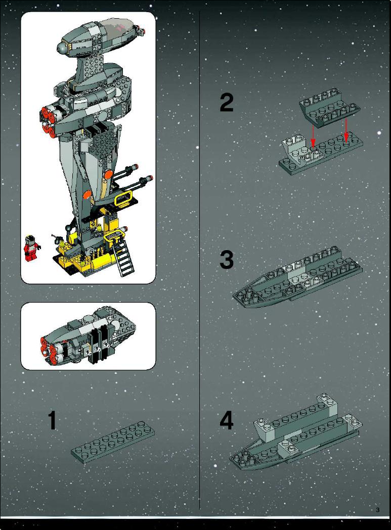 Lego 6208 instructions sale