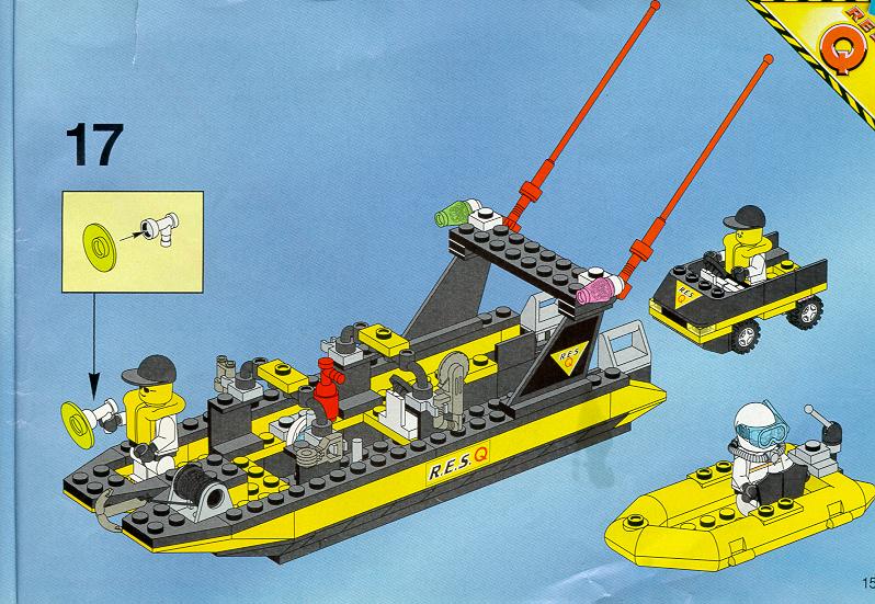 Lego res q boat on sale