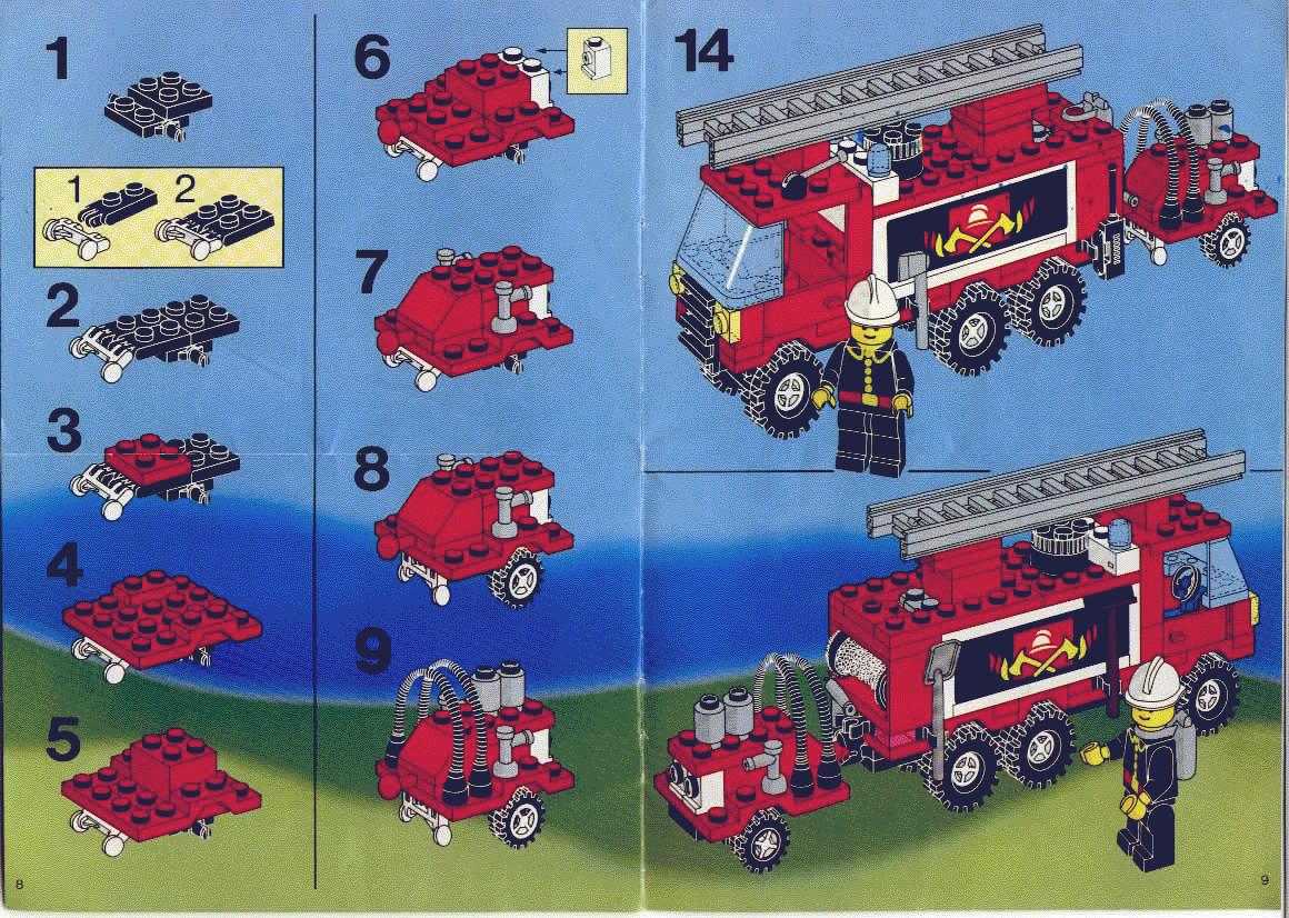 Lego hook and ladder truck online