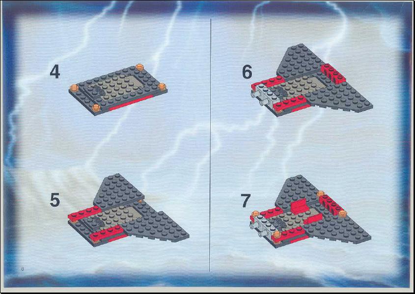 LEGO Instructions for set 6776 Ogel Control Centre, Alpha Team - {None}