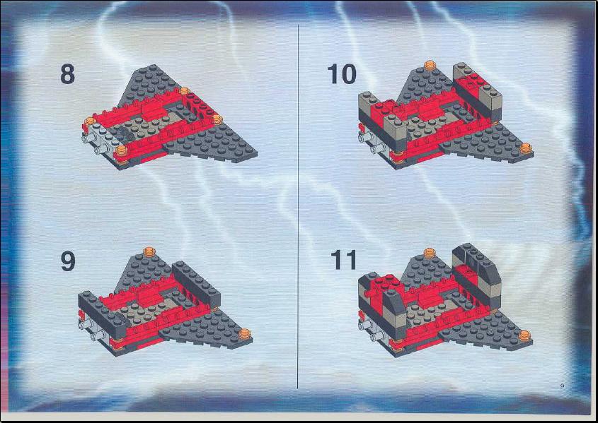 LEGO Instructions for set 6776 Ogel Control Centre, Alpha Team - {None}