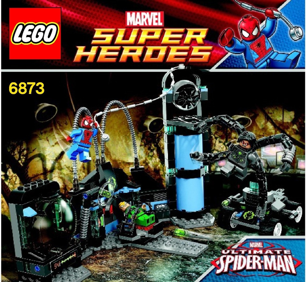 LEGO 6873 Spider Man s Doc Ock Ambush Instructions Marvel Super Heroes Ultimate Spider Man