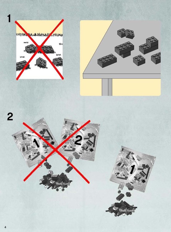 LEGO 7672 Rogue Shadow Instructions Star Wars The Force Unleashed