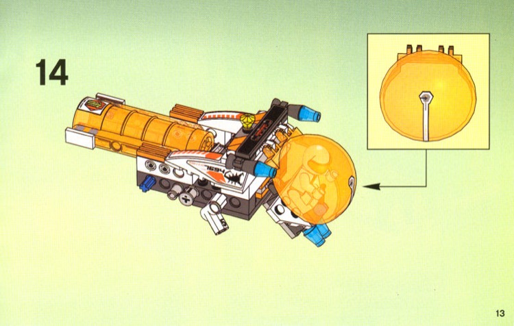 LEGO 7694 MT 31 Trike Instructions Space Mars Mission