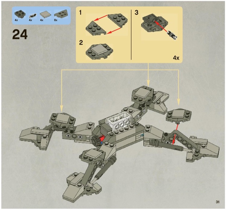 Lego 7869 instructions sale