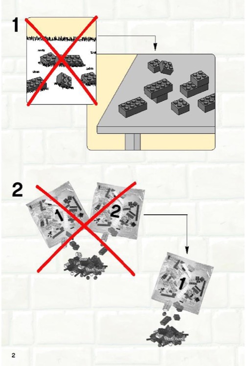 LEGO 7948 Outpost Attack Instructions Castle Kingdoms