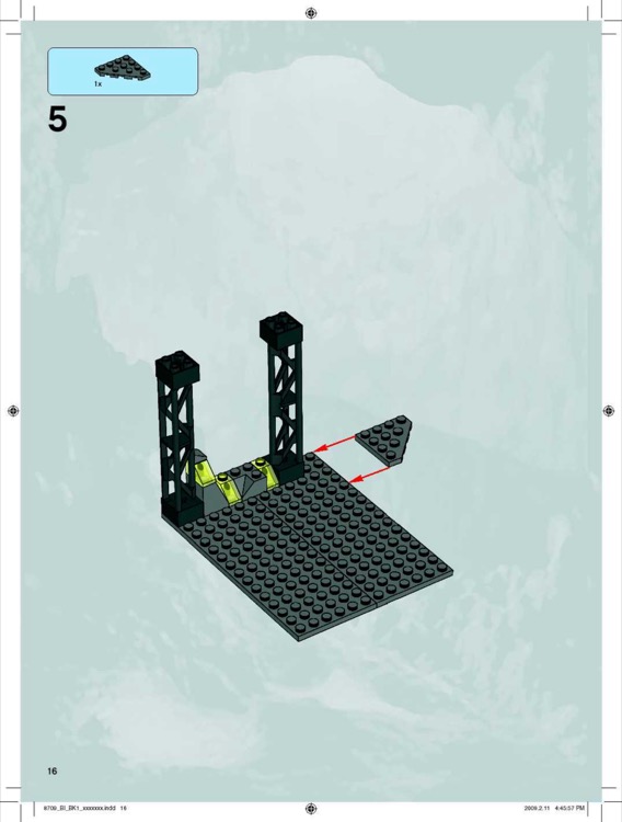 LEGO Instructions For Set 8709 Underground Mining Station Power Miners 