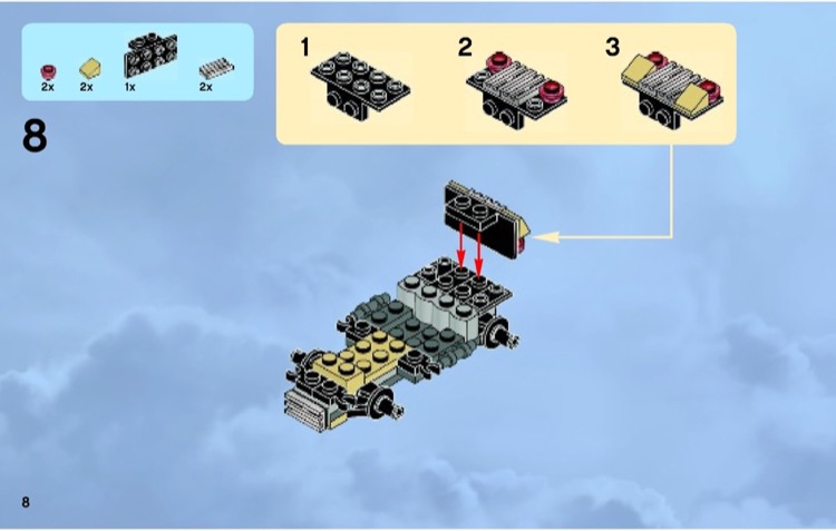 Lego monster fighters werewolf instructions sale