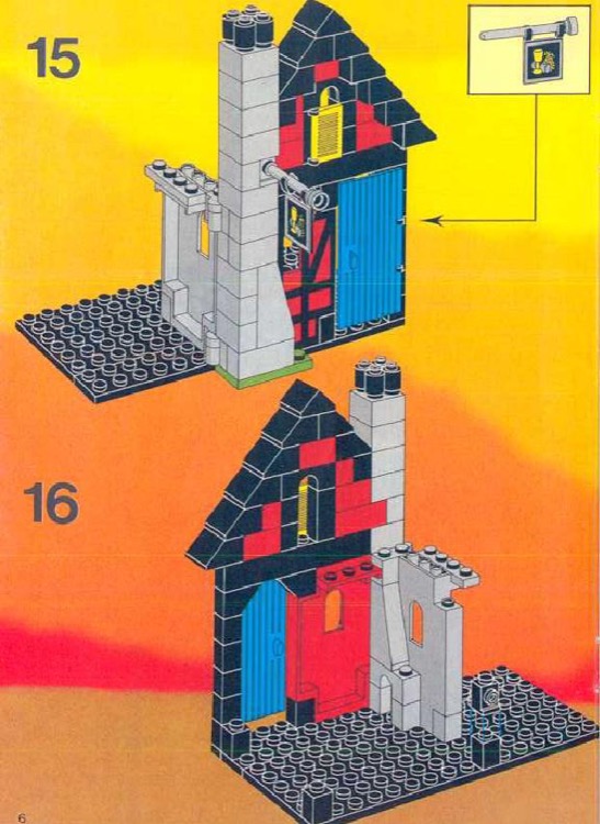 LEGO Instructions for set 10000 Guarded Inn, Castle - Lion Knights