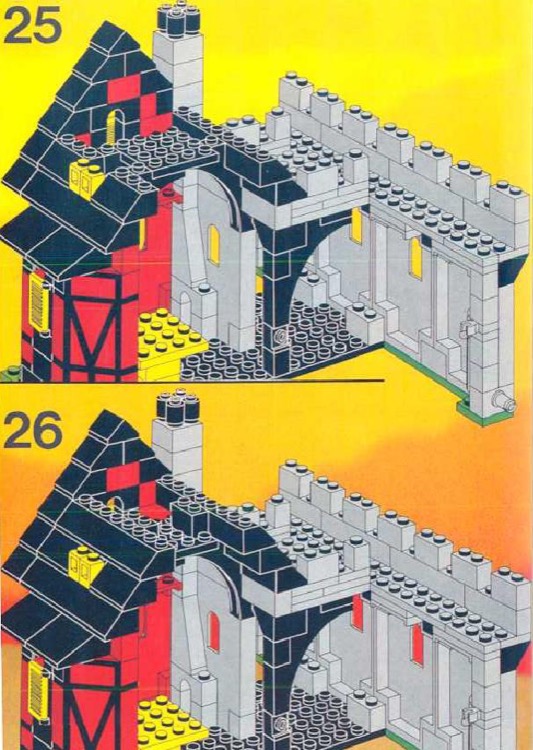 LEGO Instructions for set 10000 Guarded Inn, Castle - Lion Knights