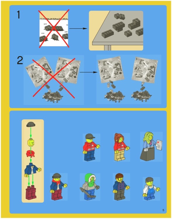 Lego winter village post office instructions on sale