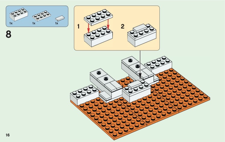 Lego 21145 instructions sale