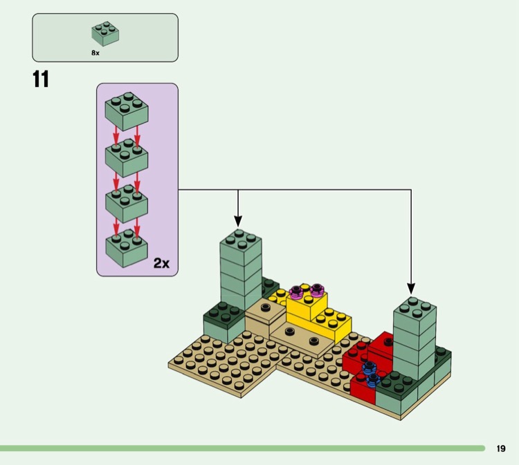 Lego minecraft guardian instructions online