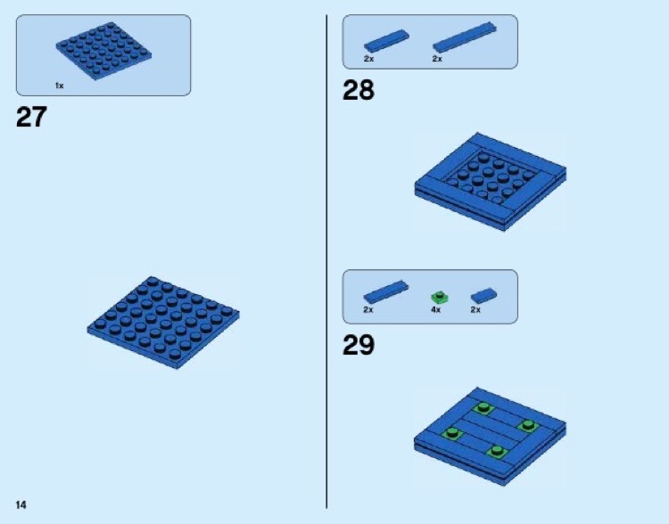 Lego picture frame instructions sale