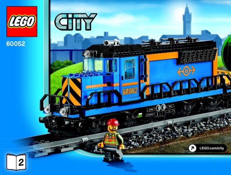 LEGO Instructions For Set 60052 Cargo Train City Trains LEGO Instructions For Set 60052 Cargo Train City Trains