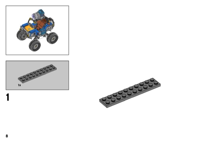 LEGO 70428 Jack s Beach Buggy Instructions Hidden Side None