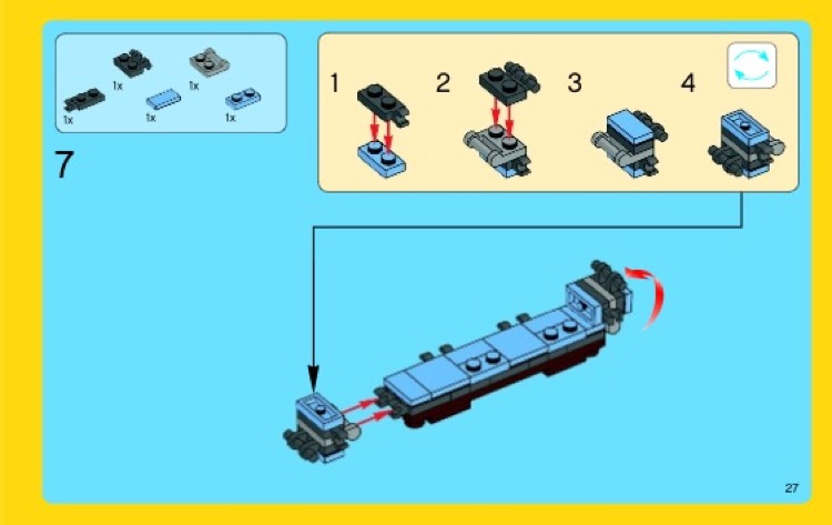 Lego movie double decker couch instructions sale