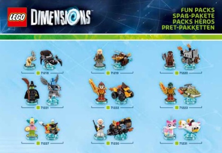 LEGO 71237 Aquaman Fun Pack Instructions Dimensions Fun Pack