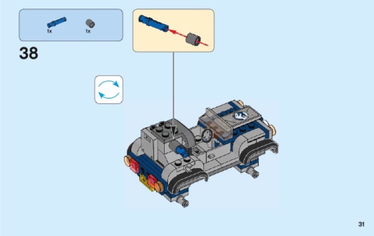 LEGO 75926 Pteranodon Chase Instructions Jurassic World Fallen Kingdom