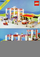 LEGO 6394 Metro Park and Service Tower Instructions Town Shops and Services