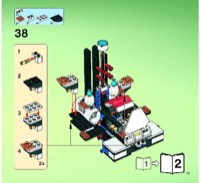 LEGO 7644 MX-81 Hypersonic Operations Aircraft Instructions, Space - Mars  Mission