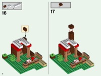 LEGO 21128 The Village Instructions Minecraft Minifig scale